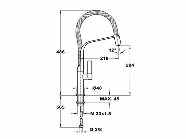 Vòi rửa TEKA MEASTRO FORMENTERA 997