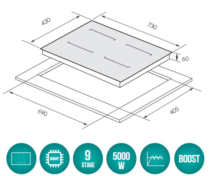 Bếp Từ GrandX GX IH686SE