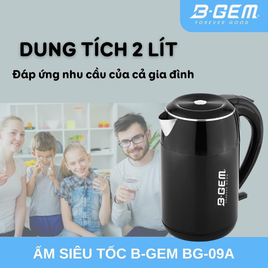 Bình Đun Siêu Tốc B-GEM BG-09A