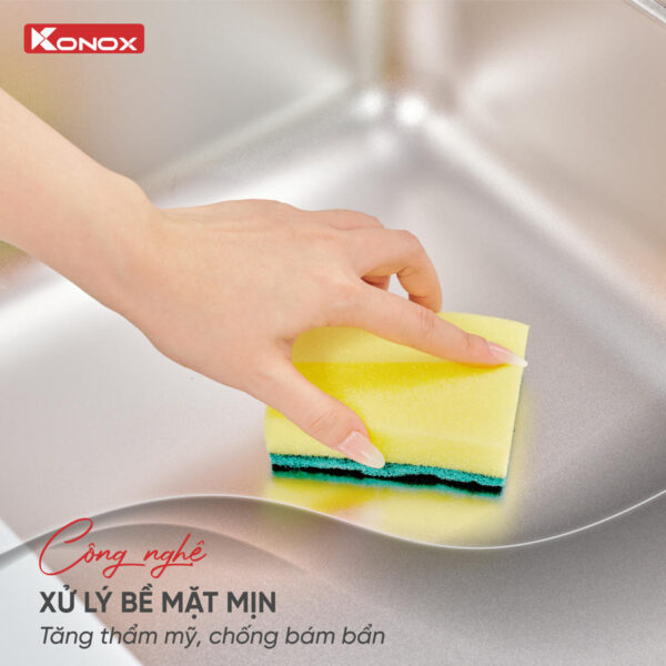 Chậu rửa KONOX R50 TARI 8047SU