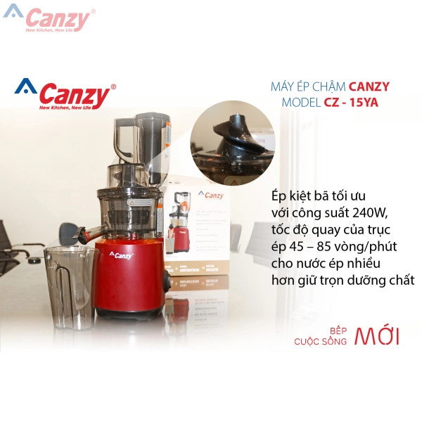 Máy Ép Chậm Canzy CZ-15YA