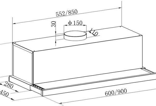 Máy Hút Mùi FRANKE CXW-200-FPG605 (315.0575.869)