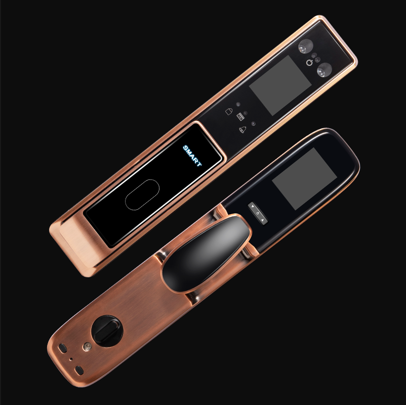 CỬA HÀNG KHÓA CỬA VÂN TAY HUBERT CHÍNH HÃNG - Lựa Chọn Số 1 cho An Ninh Nhà Cửa - 2 KHÓA CỬA VÂN TAY HUBERT HB CG77 COPPER