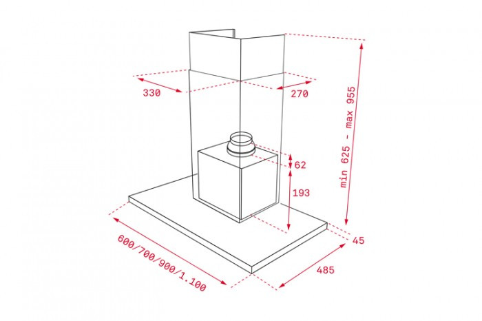Máy Hút Mùi TEKA MAESTRO DPL 786 T