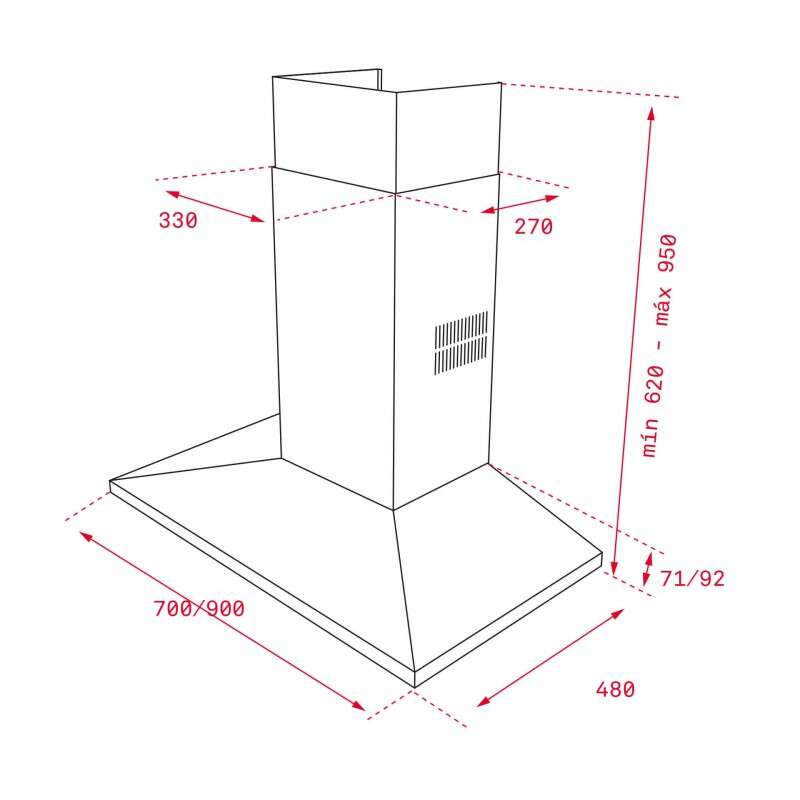 Máy Hút Mùi TEKA TOTAL DSS 985