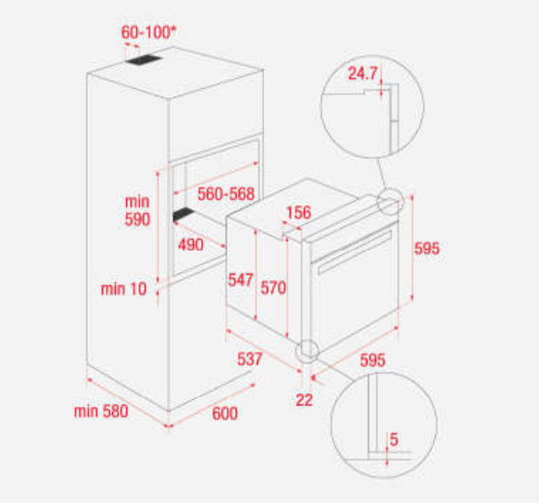 Lò Nướng Teka EASY HCB 6525