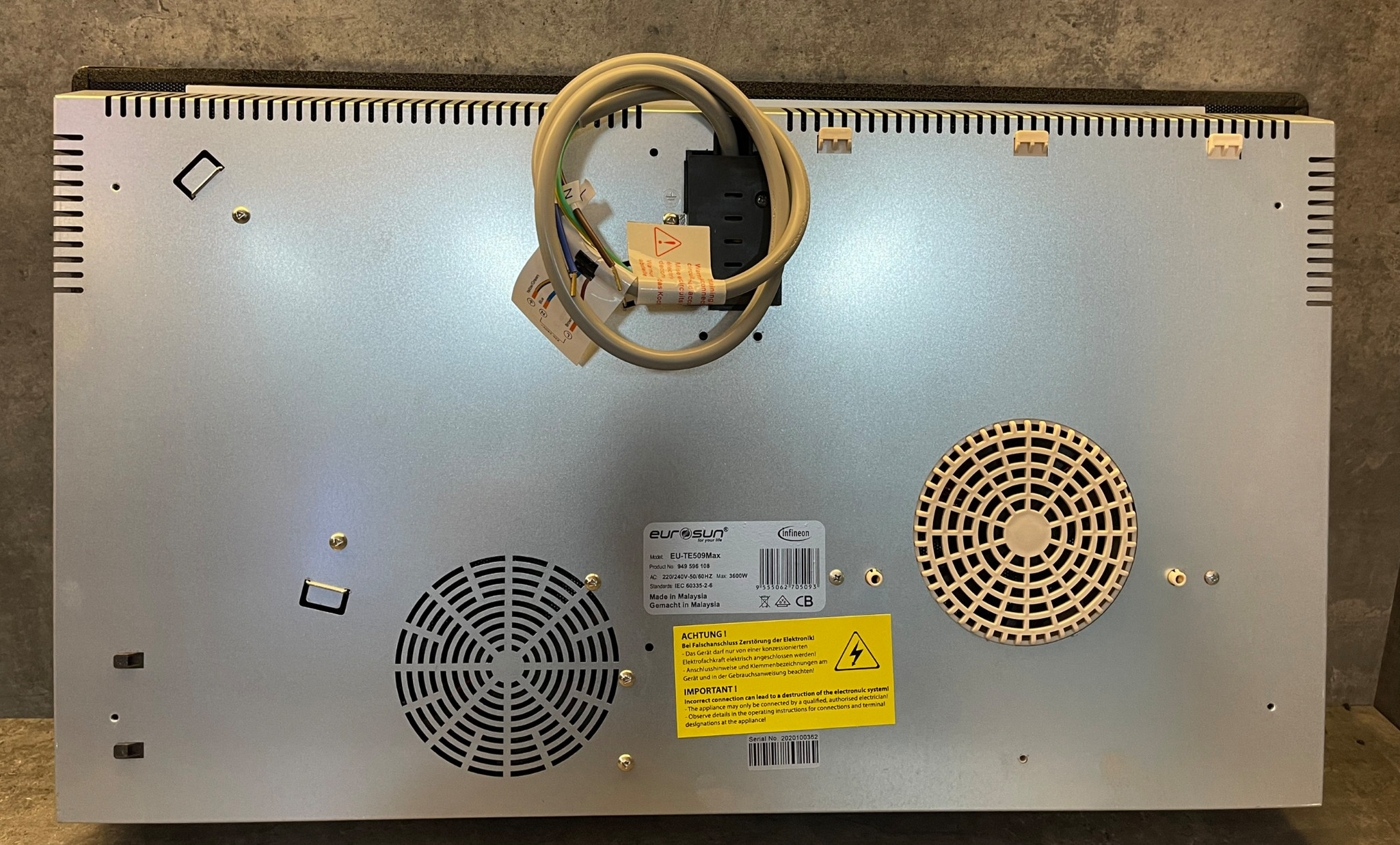 Bếp Điện Từ EUROSUN EU-TE509MAX
