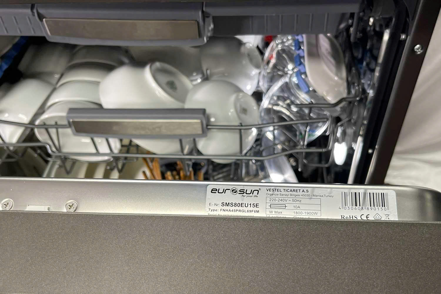 Máy Rửa Chén Eurosun SMS80EU15E