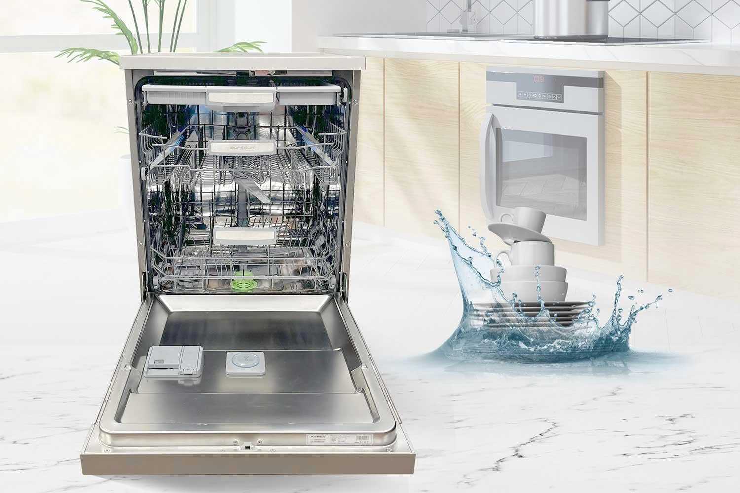 Máy Rửa Chén Eurosun SMS80EU16E