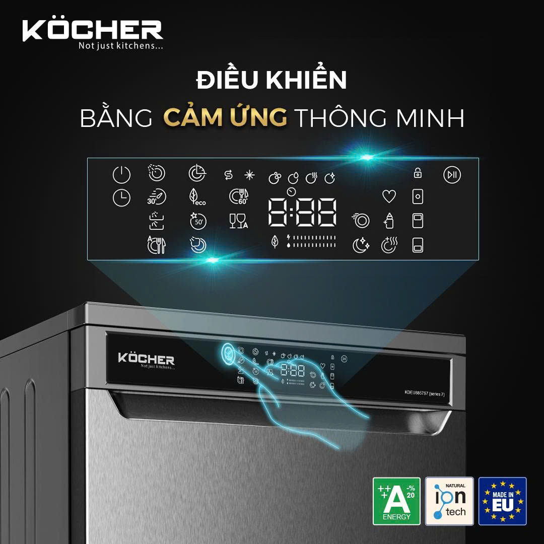 Máy rửa chén KOCHER KDEU-8855S7 Series 7
