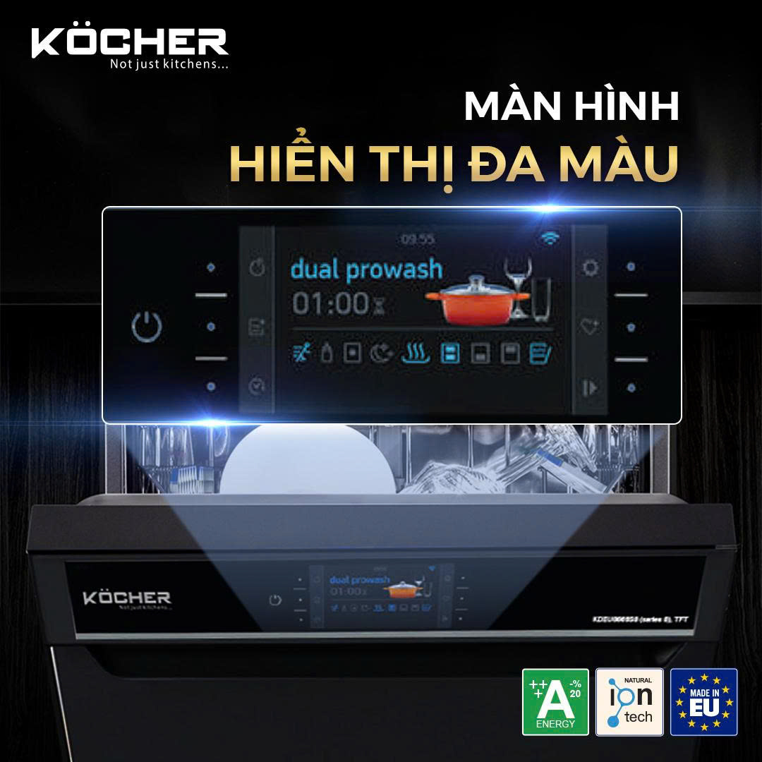 Máy rửa chén KOCHER KDEU-8866S8 Series 8
