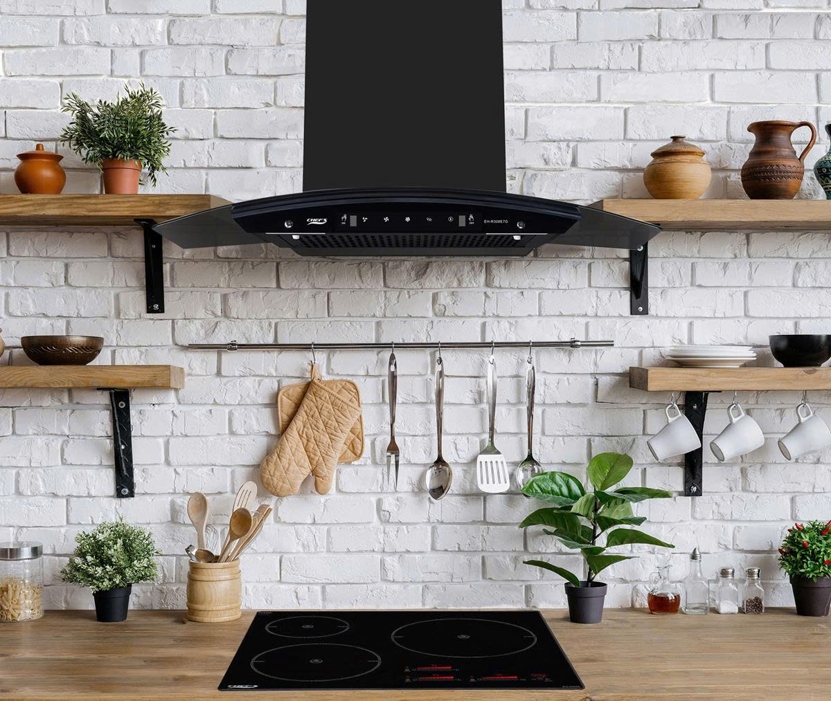 Máy Hút Mùi CHEFS EH-R308E7G