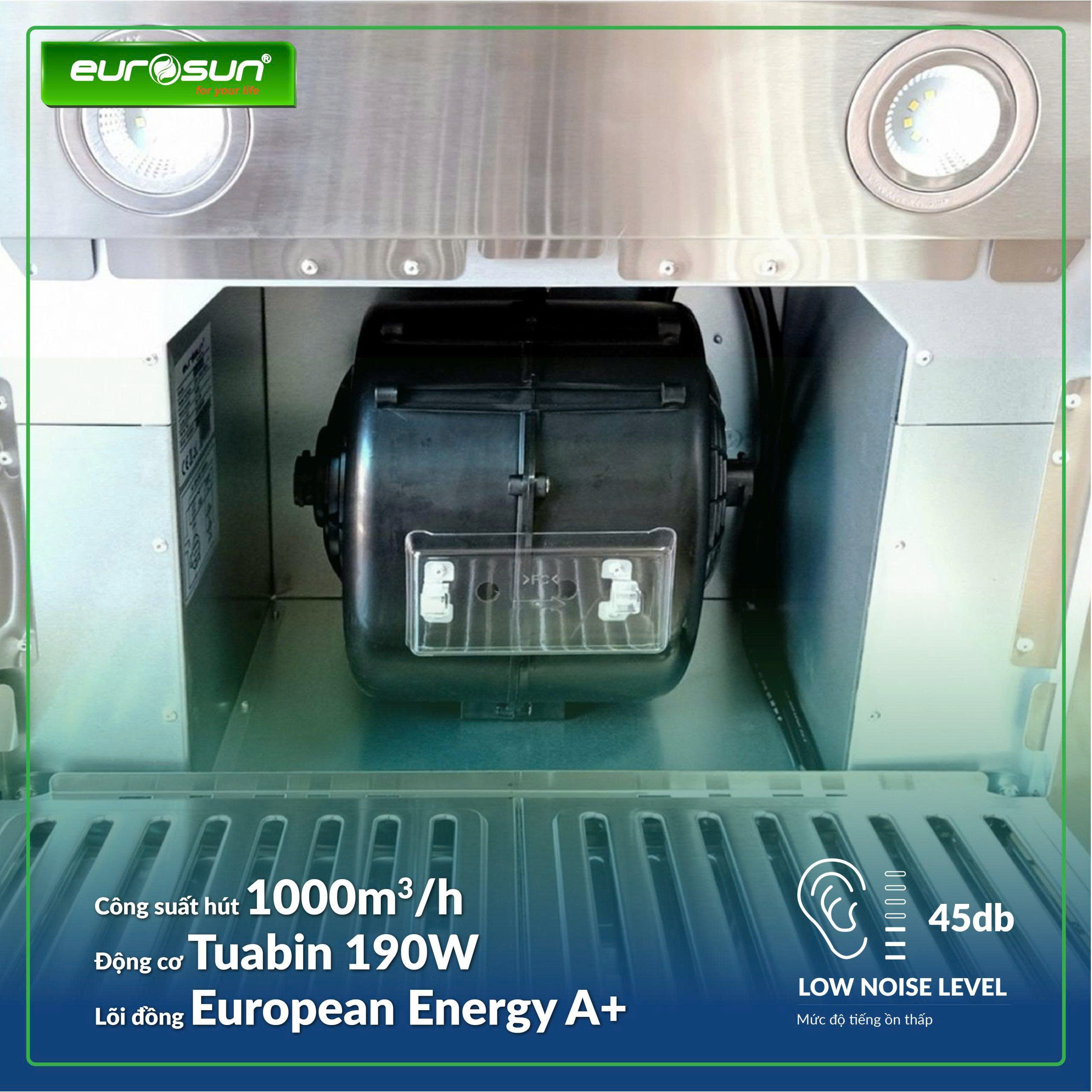 Máy Hút Mùi Eurosun EH-90K15E