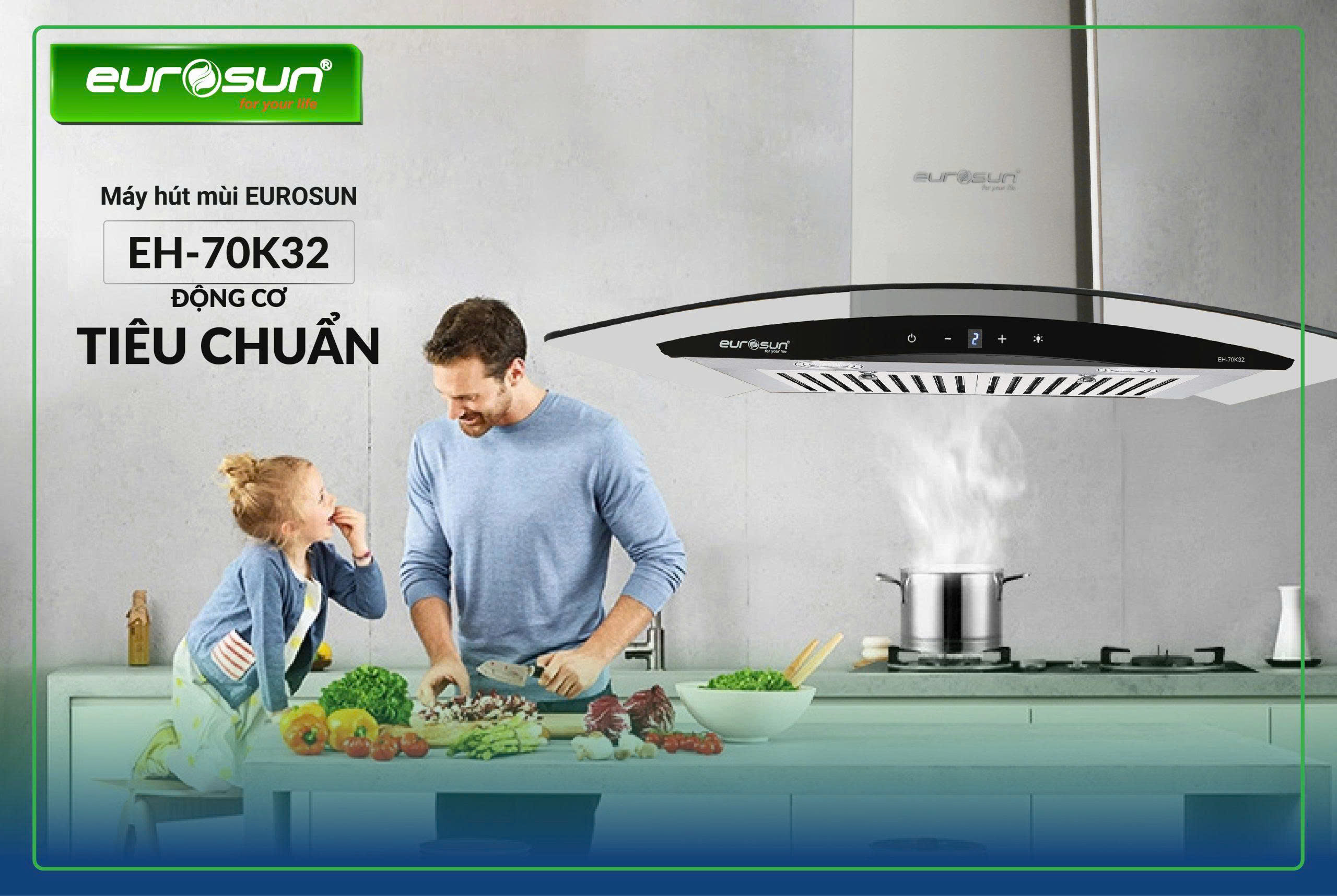 Máy Hút Mùi EUROSUN EH-70K32