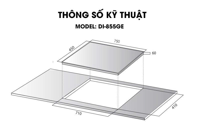 Bếp Từ KOCHER DI-855GE