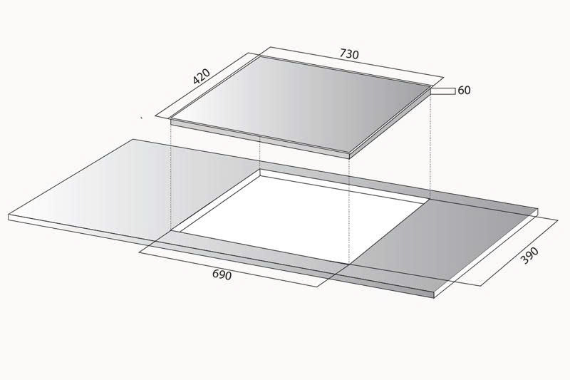 Bếp Từ KOCHER DI-833GE