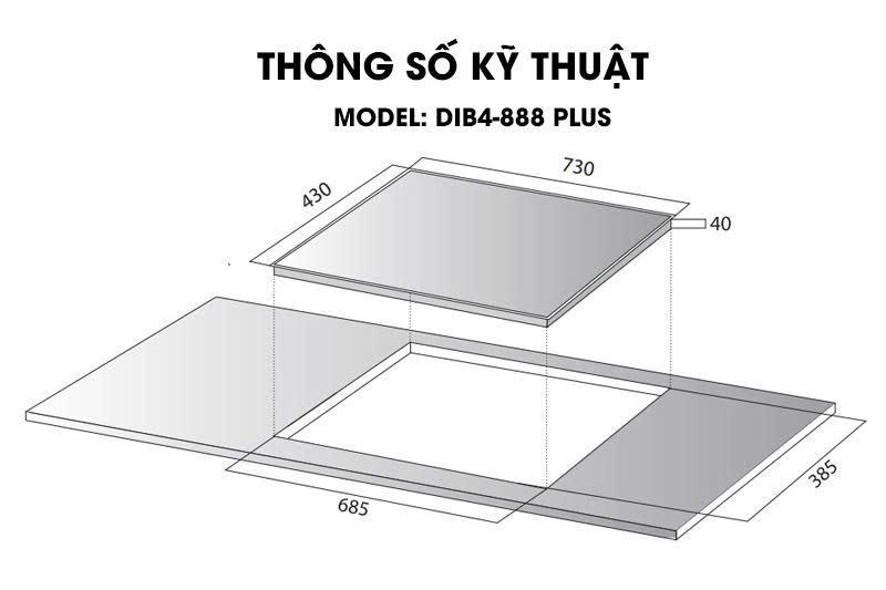 Bếp Từ KOCHER DIB4-888 PLUS