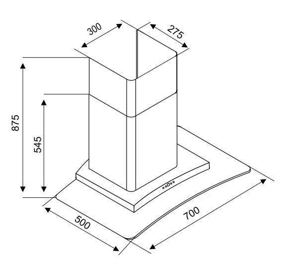 Máy Hút Mùi KOCHER K-228T 70
