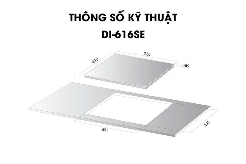 Bếp Từ KOCHER DI-616SE
