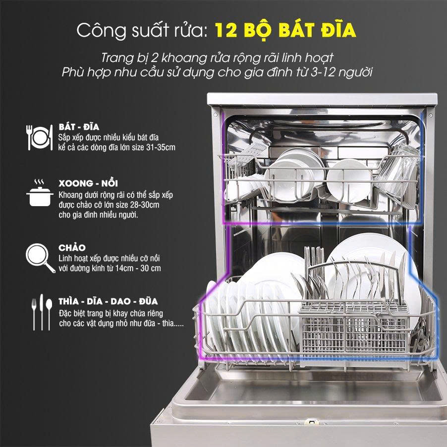 Máy rửa chén KOCHER KDEU-8818 Series 4