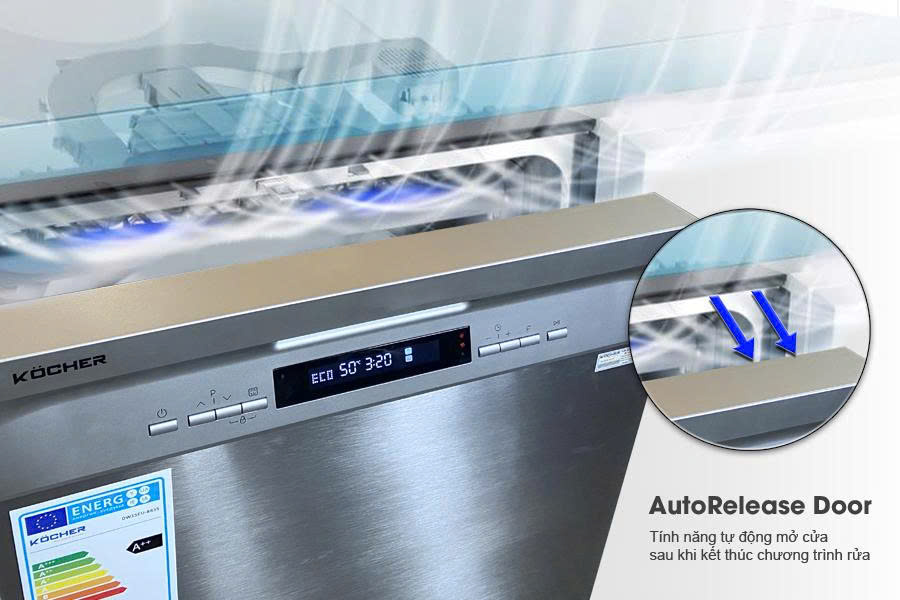Máy rửa chén KOCHER KDEU-8835BL Series 6