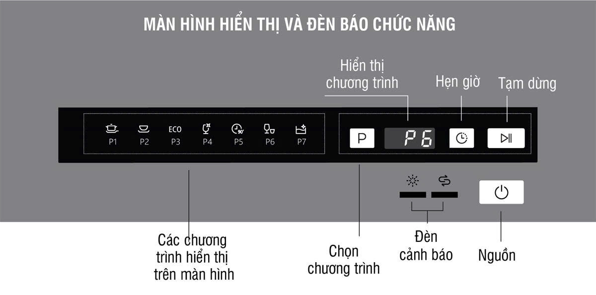 Máy rửa chén KOCHER KDEU-8838BL