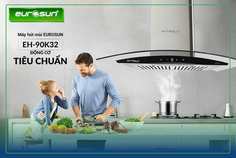 Máy Hút Mùi EUROSUN EH-90K32