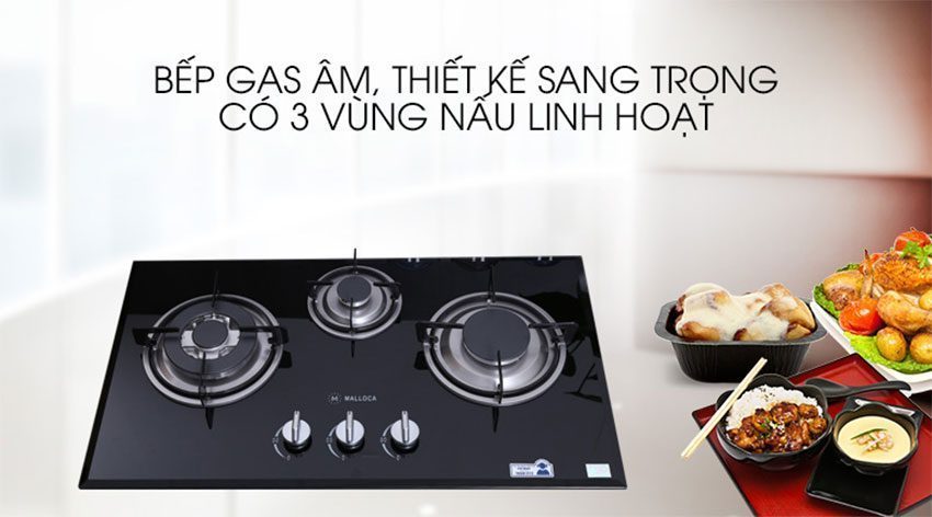 Bếp Gas Malloca GHG 733B New