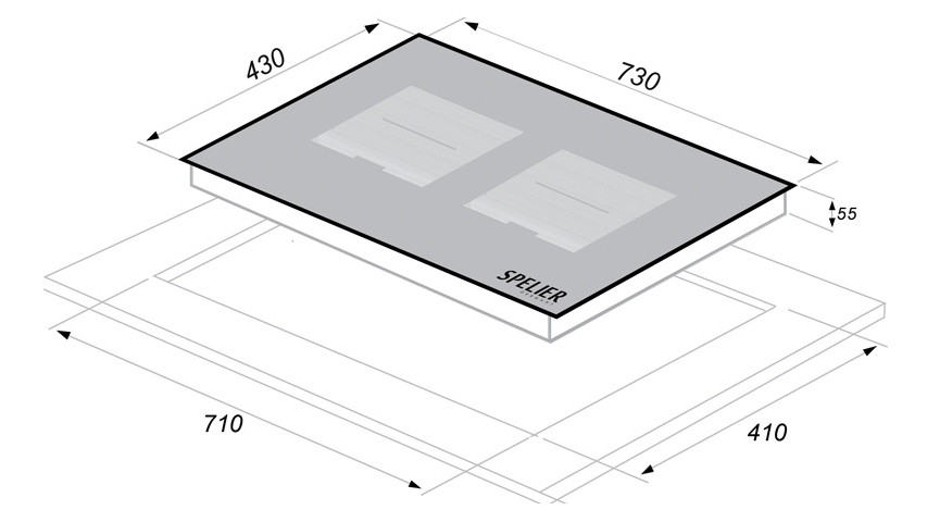 Bếp Từ SPELIER SPE-IC1089