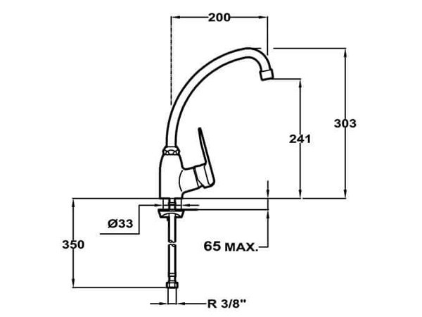 Vòi rửa TEKA EASY IN 912