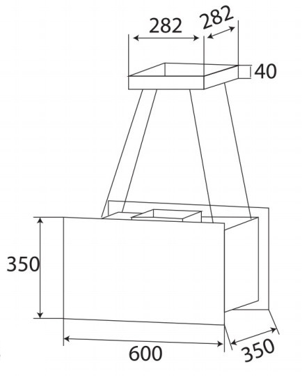 Máy Hút Mùi KAFF KF-IS606HG