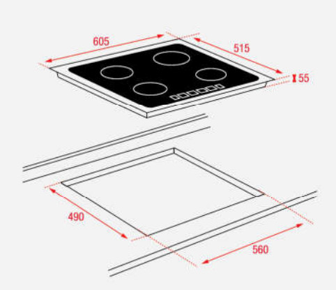 Bếp Từ TEKA MAESTRO IT 6350 iKNOB