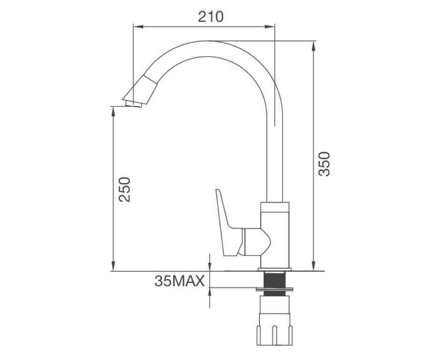 Vòi Rửa Malloca K279N