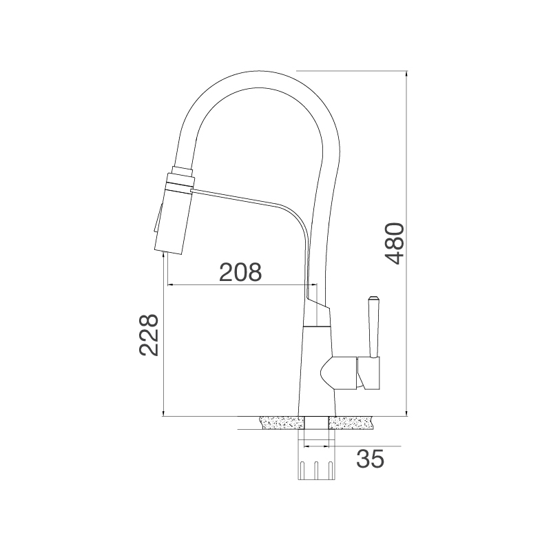 Vòi Rửa Malloca K596S