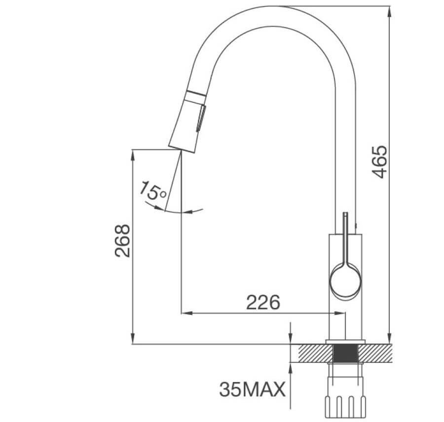 Vòi Rửa Malloca K94C