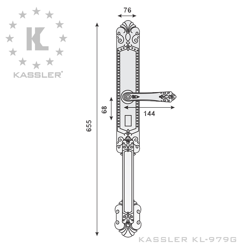 Khóa Điện Tử KASSLER KL-979G