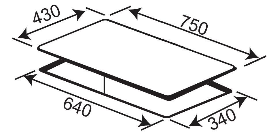 Bếp gas âm hồng ngoại KAFF KF-208I