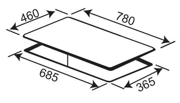 Bếp gas âm KAFF KF-218