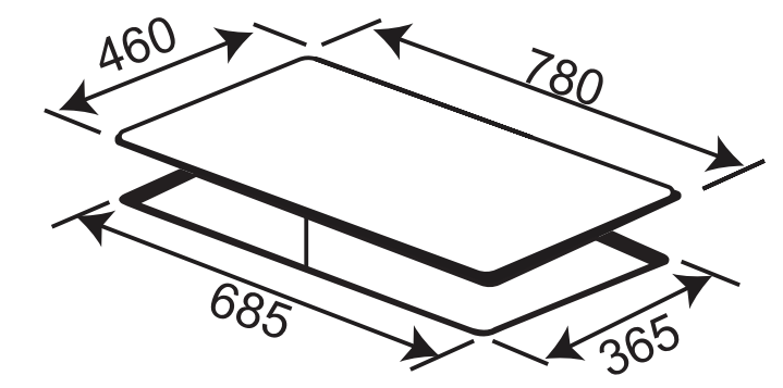 Bếp gas âm KAFF KF-228