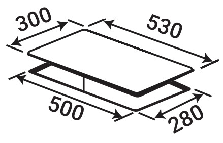 Bếp Domino Từ KAFF KF-330DI