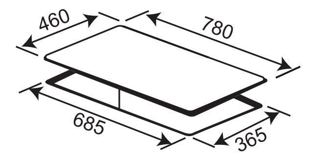 Bếp gas âm KAFF KF-670