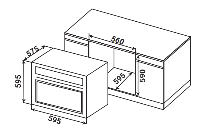 Lò Nướng Âm Tủ KAFF KF-BI75TFT