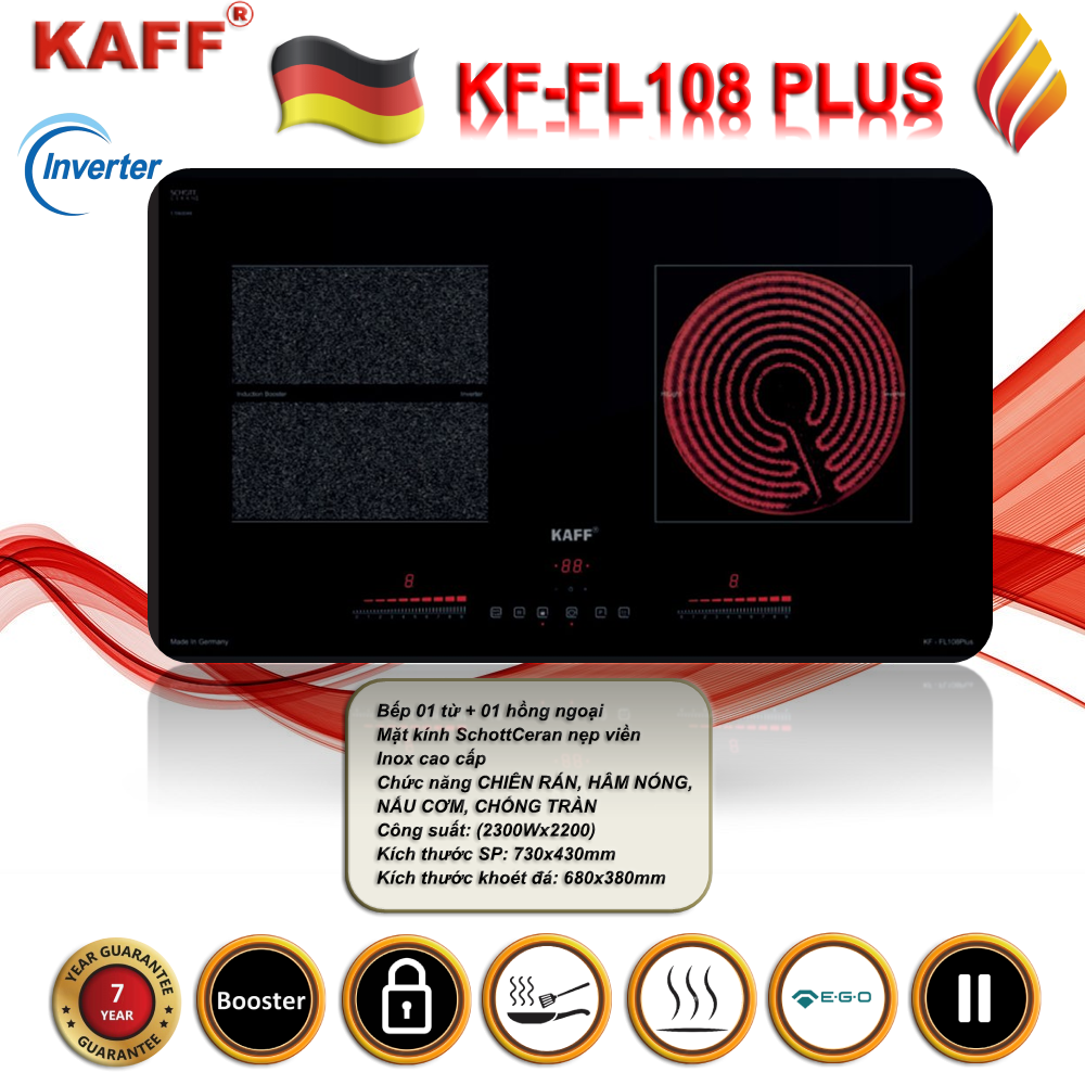 Bếp điện từ KAFF KF-FL108 PLUS