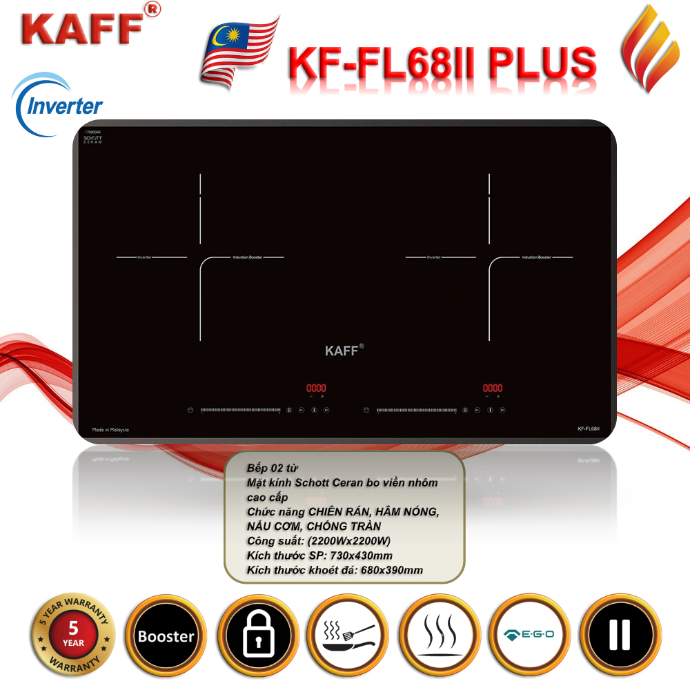 Bếp Từ KAFF KF-FL68II NEW PLUS