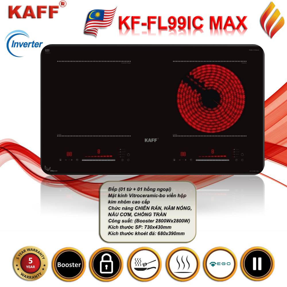 Bếp Điện Từ KAFF KF-FL99IC MAX New