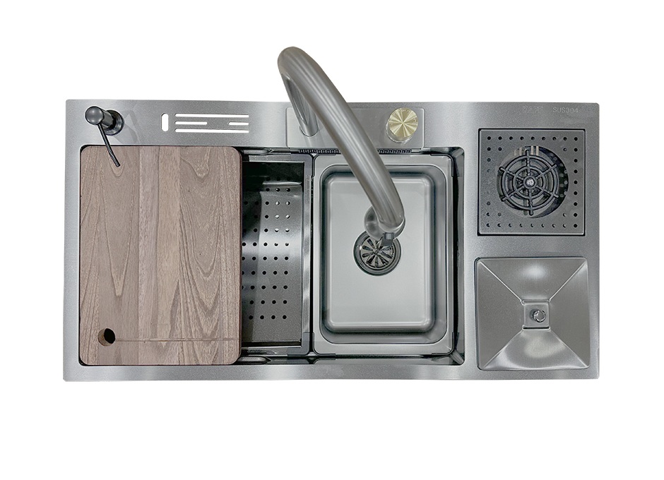 CHẬU RỬA INOX KAFF KF-FYD8846-B