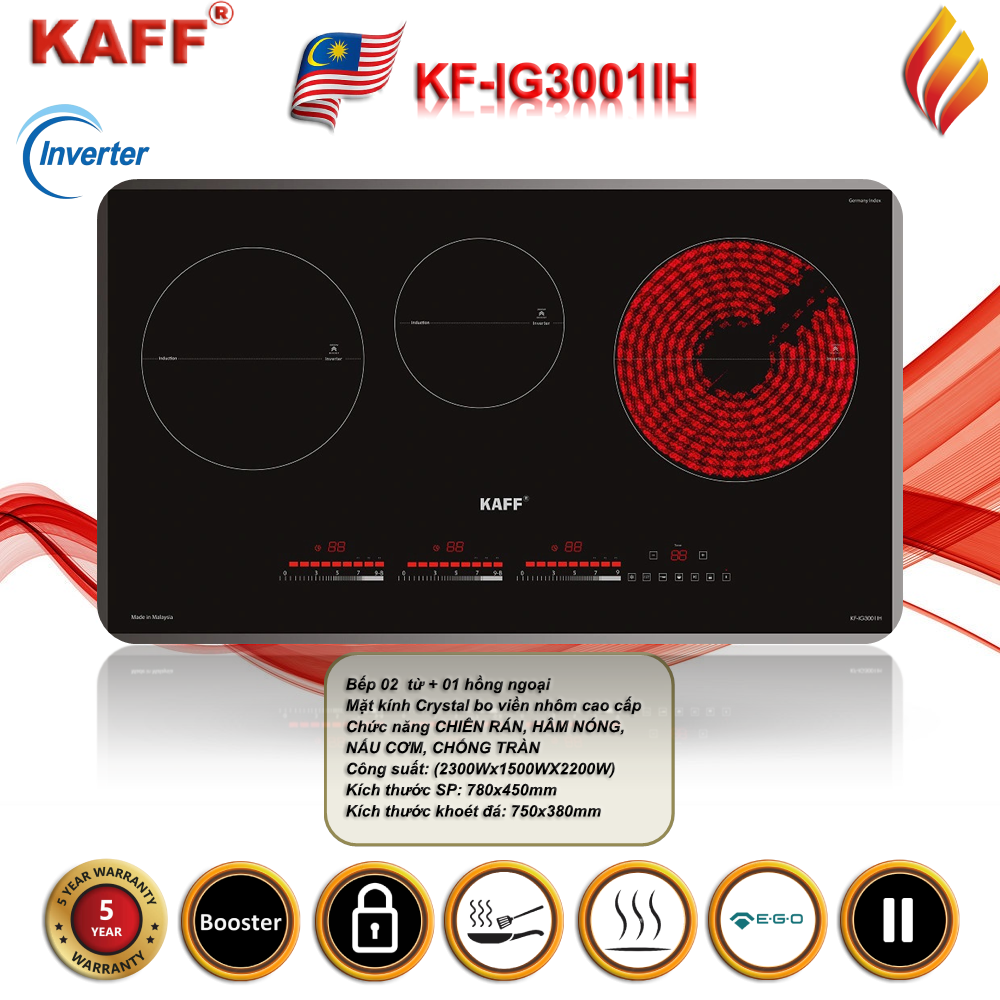 Bếp Điện Từ KAFF KF-IG3001IH