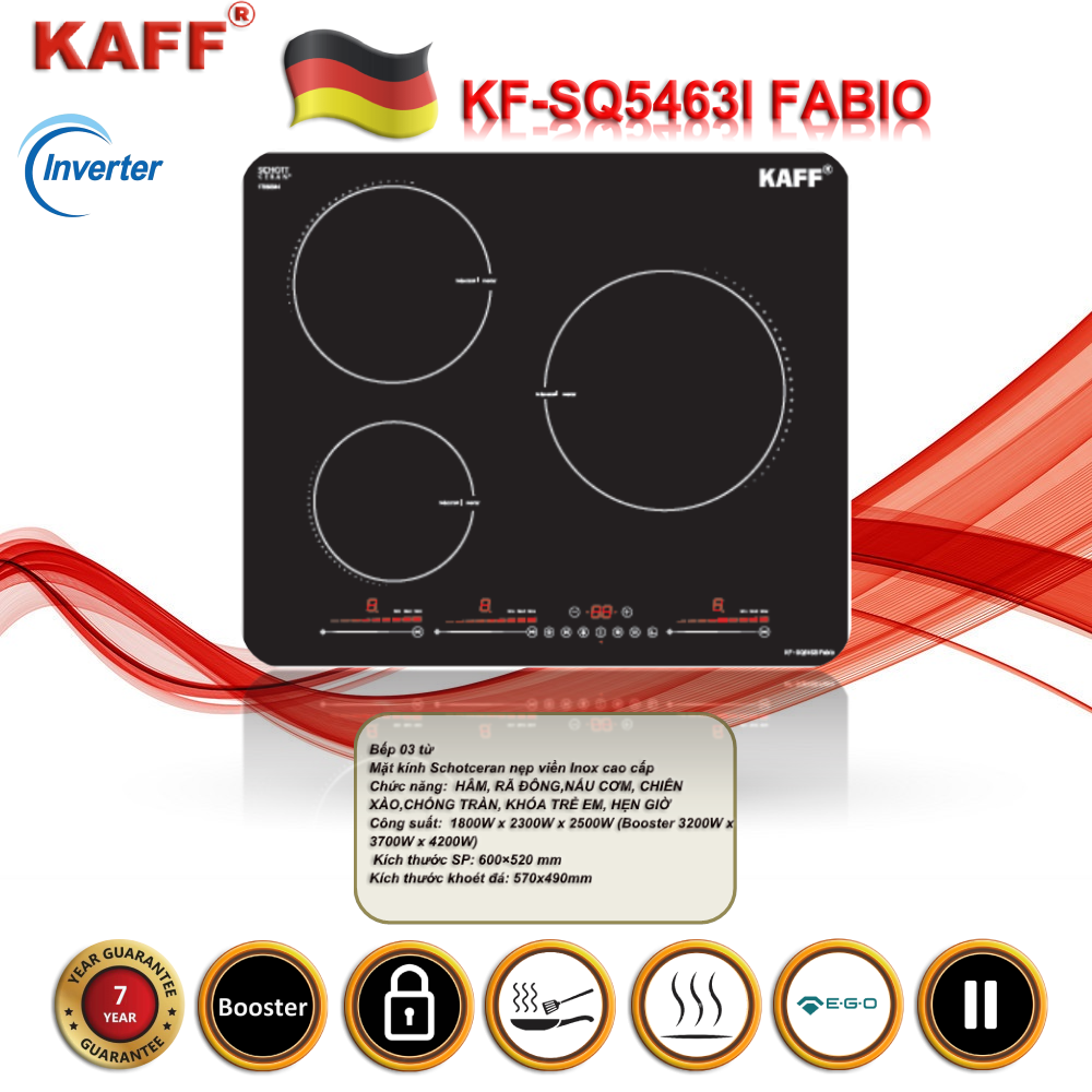 Bếp Từ KAFF KF-SQ5463I Fabio