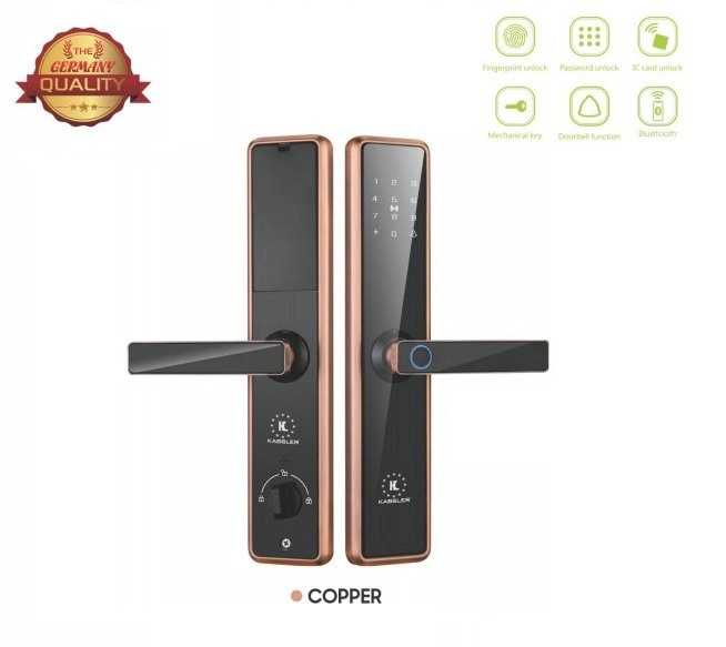 Khóa điện tử Kassler KL-566 COPPER APP