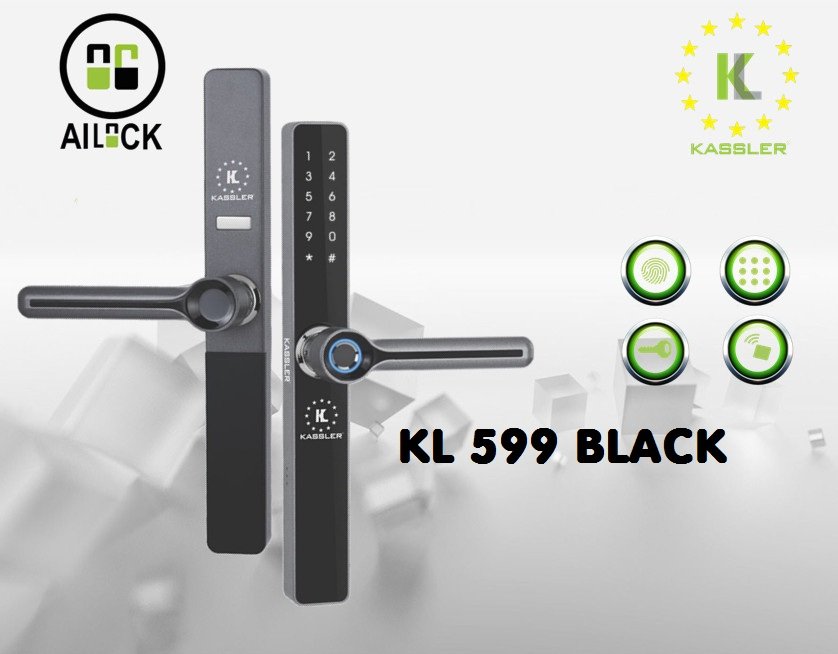 Khóa Điện Tử KASSLER KL-599 BLACK APP
